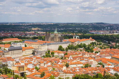 Prag, Nove Mesto, Altstadt, Mala Strana mit Prager Burg - WGF000944