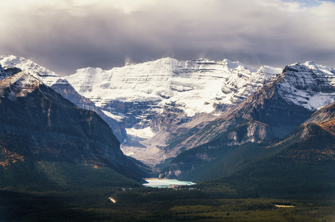 Kanada, Alberta, Banff-Nationalpark, Lake Louise, lizenzfreies Stockfoto