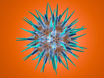 3D gerenderte Illustration eines Virus - SPCF000117
