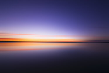 Schottland, East Lothian, Dunbar, abstrakter Sonnenuntergang - SMAF000574