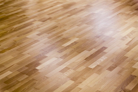 Beechwood parquet stock photo