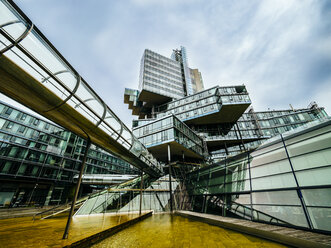 Germany, Lower Saxony, Hannover, modern building of Nord LB - KRP001779