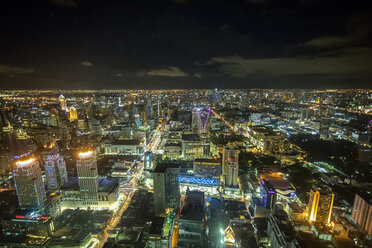 Thailand, Bangkok, Stadtbild bei Nacht - ZC000414