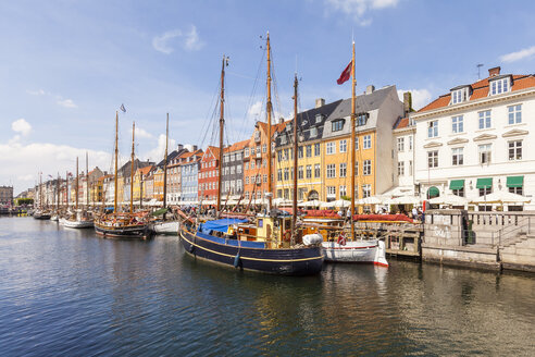 Dänemark, Kopenhagen, Nyhavn, Kanal - WDF003737