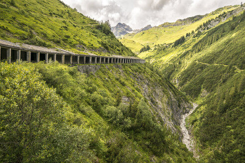 Österreich, Vorarlberg, Hochtannbergpass - STSF001072