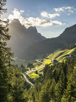 Österreich, Vorarlberg, Hochtannbergpass - STSF001074