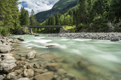 Österreich, Vorarlberg, Lechtal, Fluss Lech - STSF001075