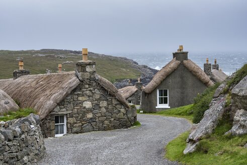 UK, Schottland, Isle of Lewis, Gearrannan, Blackhouse Village - EL001789