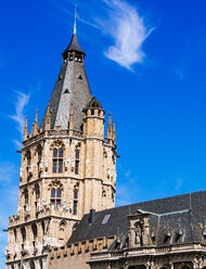 Germany, Cologne, view to city hall tower - KRPF01834