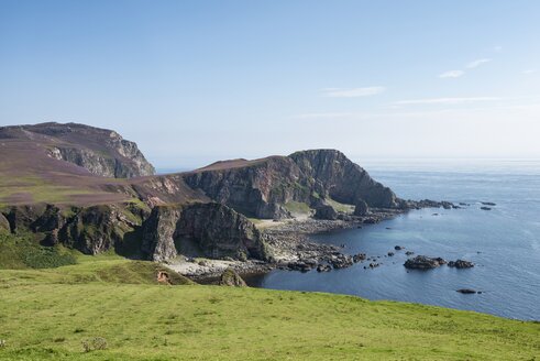 Vereinigtes Königreich, Schottland, Innere Hebriden, Isle of Islay, Steilküste bei Mull of Oa - ELF01804