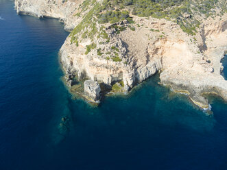 Spain, Mallorca, Palma de Mallorca, Aerial view, Cala Rafeubetx - AMF04988