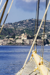 Italy, Sicily, Lipari, sailing ship - THAF01758