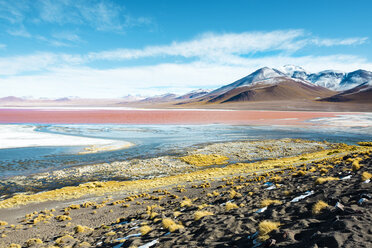 Bolivien, Altiplano, Nationales Reservat der Andenfauna Eduardo Avaroa, Laguna Colorada - GEMF01070