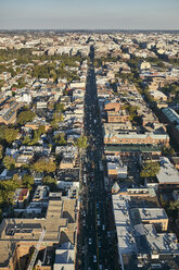 USA, Washington, D.C., Luftbildaufnahme der M Street in Georgetown - BCDF00112
