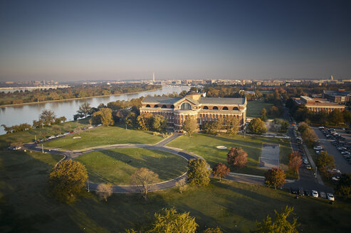 USA, Washington, D.C., Luftaufnahme des National War College - BCDF00122