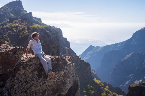 Spanien, Teneriffa, Teno-Gebirge, Masca, Trekking - SIPF00851