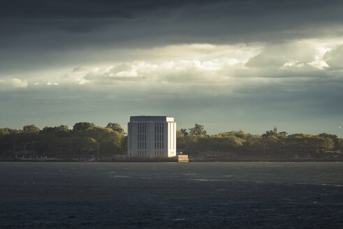 USA, New York City, Brooklyn-Battery Tunnel Gebäude - STCF00259