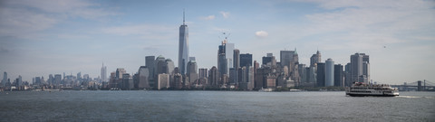 USA, New York City, Skyline, lizenzfreies Stockfoto