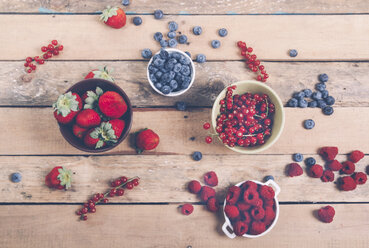 Bowls of different fruits - RTBF00413