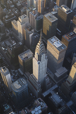 USA, Bundesstaat New York, New York City, Chrysler Building, lizenzfreies Stockfoto