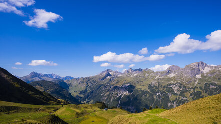 Deutschland, Bayern, Allgäuer Alpen mit Schafalpenkoepfen - WGF00988