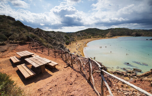 Spanien, Balearische Inseln, Caballeria Strand - RAEF01508