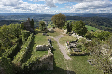 Deutschland, Burgruine Kuessaburg - ELF01826