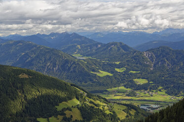 Austria, Carinthia, Drau Valley with Weissensee - GFF00796