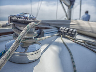 Detail of a sailing boat - LOMF00406