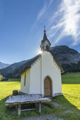 Österreich, Vorarlberg, Brandner Tal, Brandkapelle - STSF01115