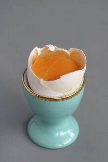 Raw egg in an eggcup - HSTF00041