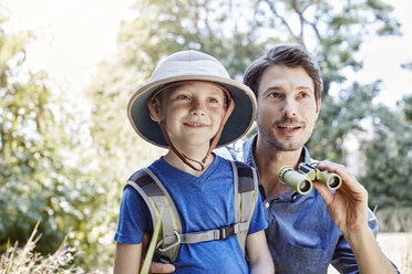 Father and son on expedition - RORF00343