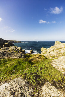 UK, Cornwall, Lands End, Klippen bei Penzance - THAF01846