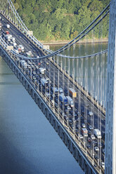 USA, New York City, George-Washington-Brücke - BCDF00218