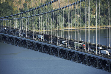 USA, New York City, George-Washington-Brücke - BCDF00223