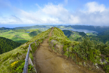 Portugal, Azoren, Sao Miguel, Caldera Sete Cidades - RJF00628