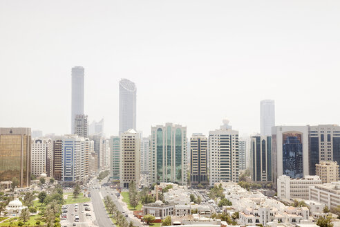 UAE, skyline of Abu Dhabi - BMAF00249