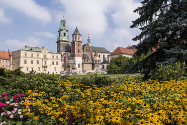 Polen, Krakau, Blick auf die Wawel-Kathedrale - MELF00157