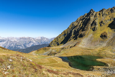 Österreich, Vorarlberg, Montafon, Hochjoch und Herzsee - STSF01120