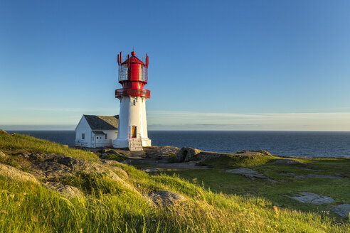 Norwegen, Vest-Agder, Leuchtturm Kap Lindesnes - STSF01125