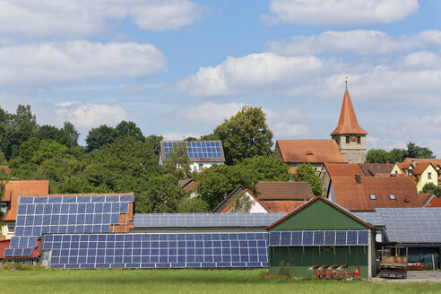 Germany, Stettberg, photovoltaic installations - SIEF07130