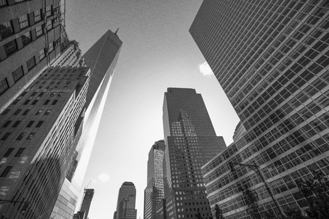 USA, New York City, Midtown Manhattan, Bank of America Tower, lizenzfreies Stockfoto