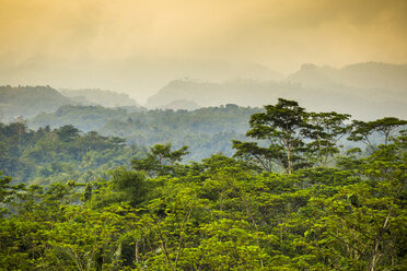 Indonesia, Java Island, Landscape with mountains - KNTF00543