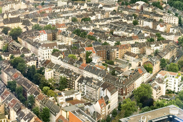 Germany, Duessseldorf, aerial view of Unterbilk - TAMF00746