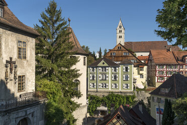 Deutschland, Meersburg, Oberstadt mit Pfarrkirche - PCF00301