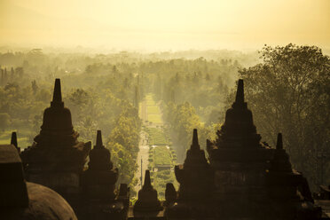 Indonesien, Java, Borobudur-Tempelkomplex - KNTF00561