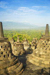 Indonesien, Java, Borobudur-Tempelkomplex - KNTF00564