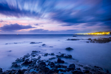 Spanien, Teneriffa, Meer bei Sonnenuntergang - SIPF01044