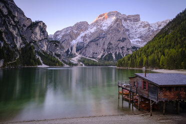 Italy, South Tyrol, Pragser Wildsee - HAMF00236