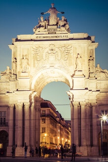 Portugal, Lissabon, Arco da Rua Augusta - CMF00613